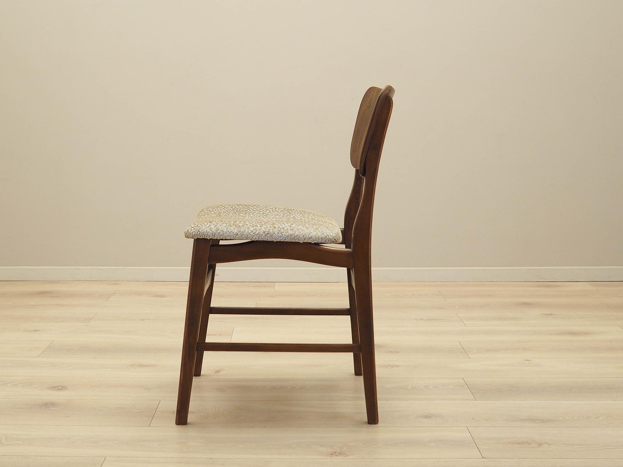 6x Chair Set Brown 1960s 14