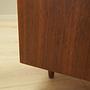 Walnut cabinet Brown 1970s 10