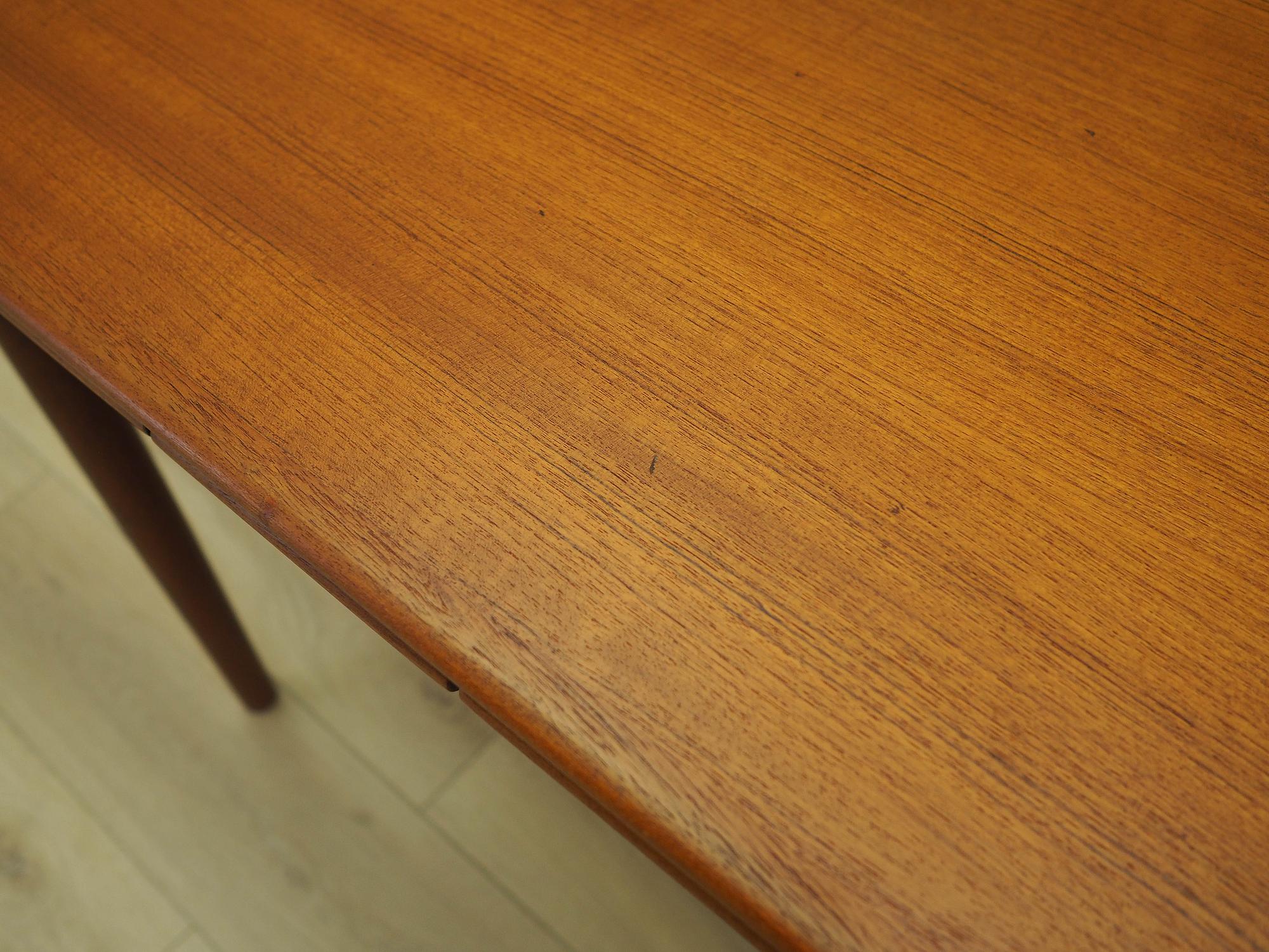 Tavolo in teak anni '70 marrone 10