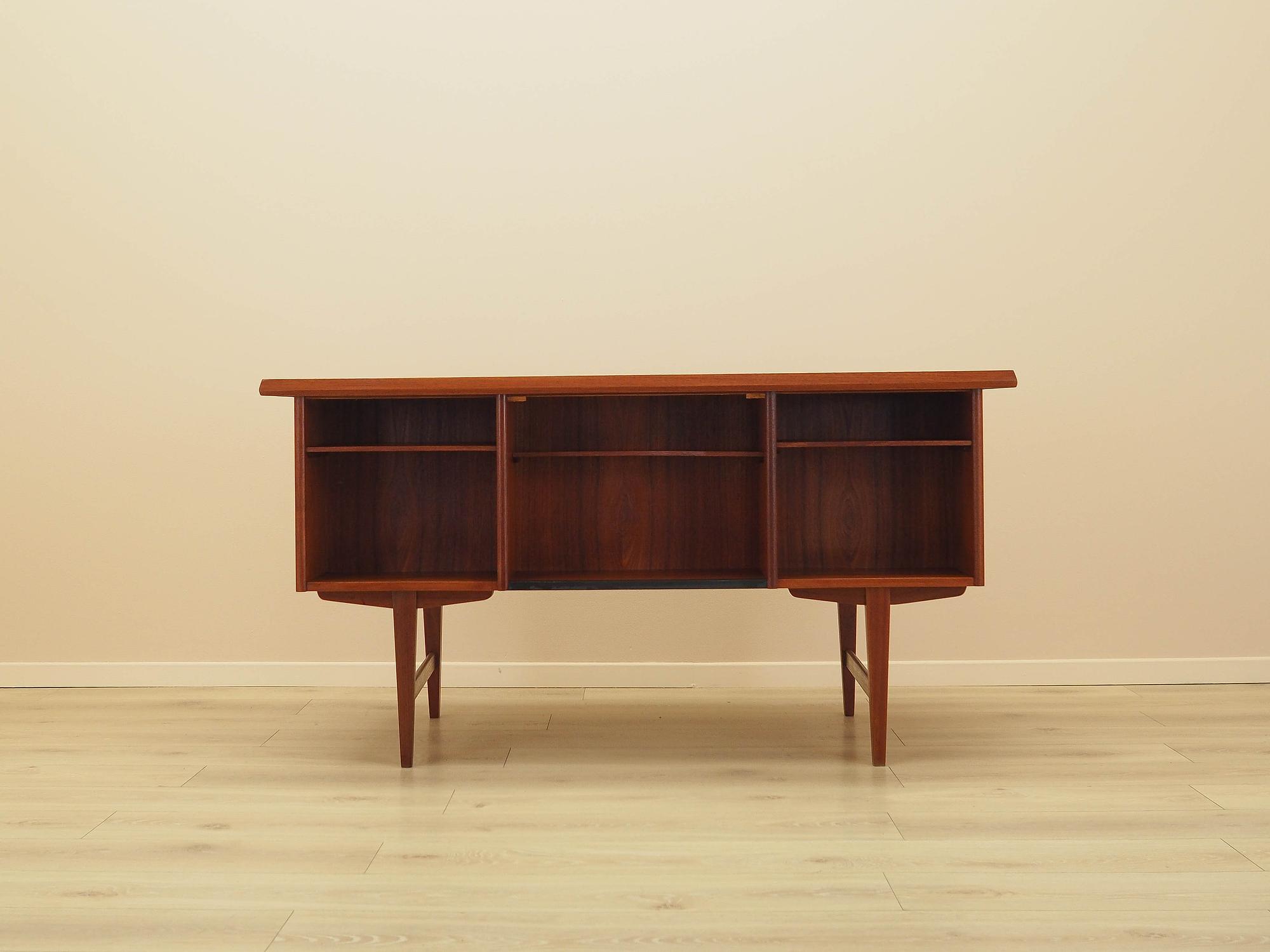 Teak-Schreibtisch 1970er Jahre  10
