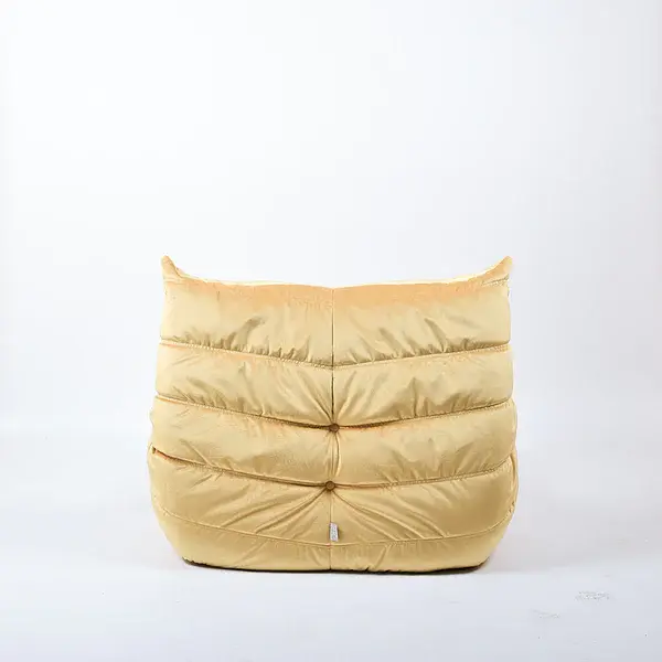 Togo Sessel Samt Gold 4