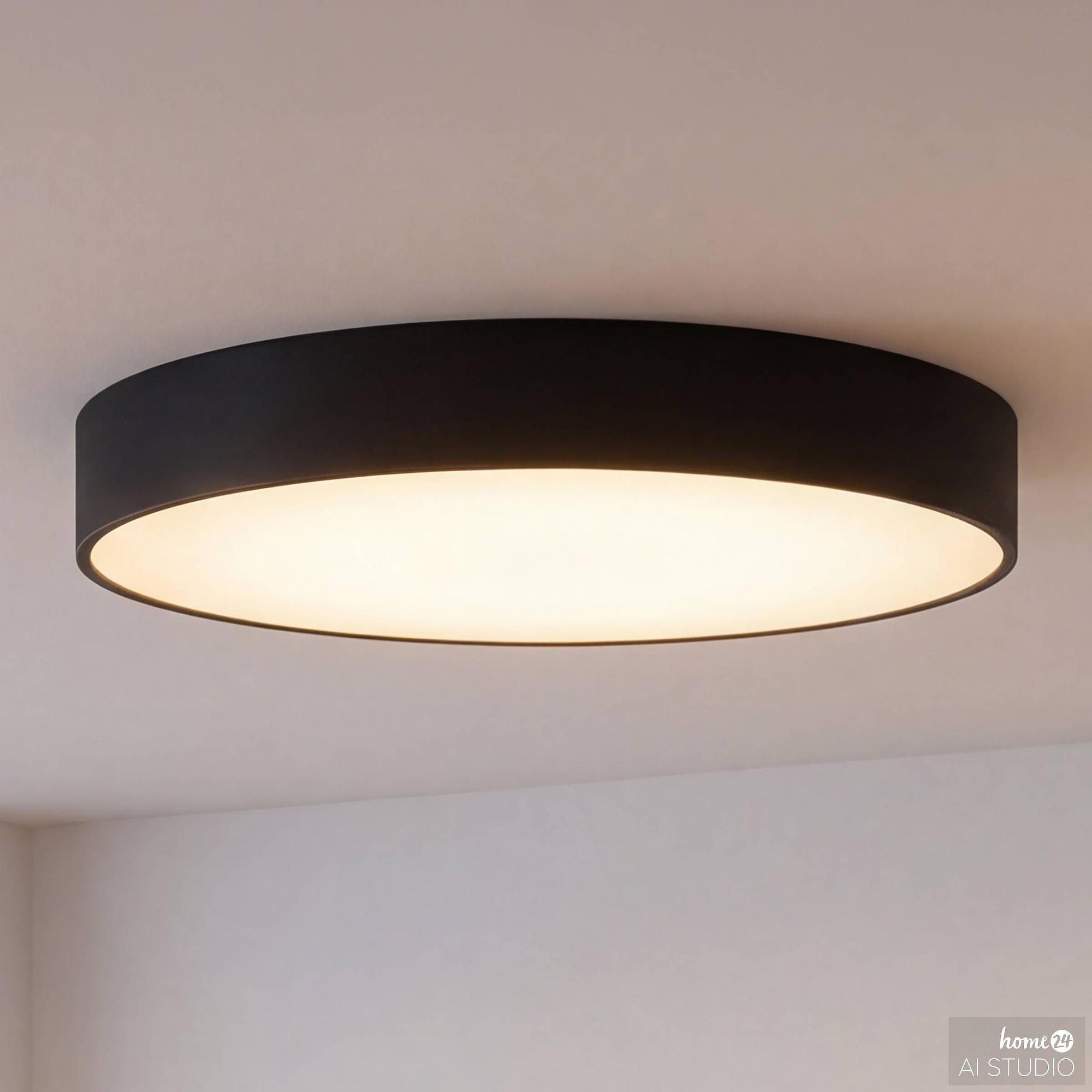 Solyx Ceiling Light 1-bulb Iron Black 1