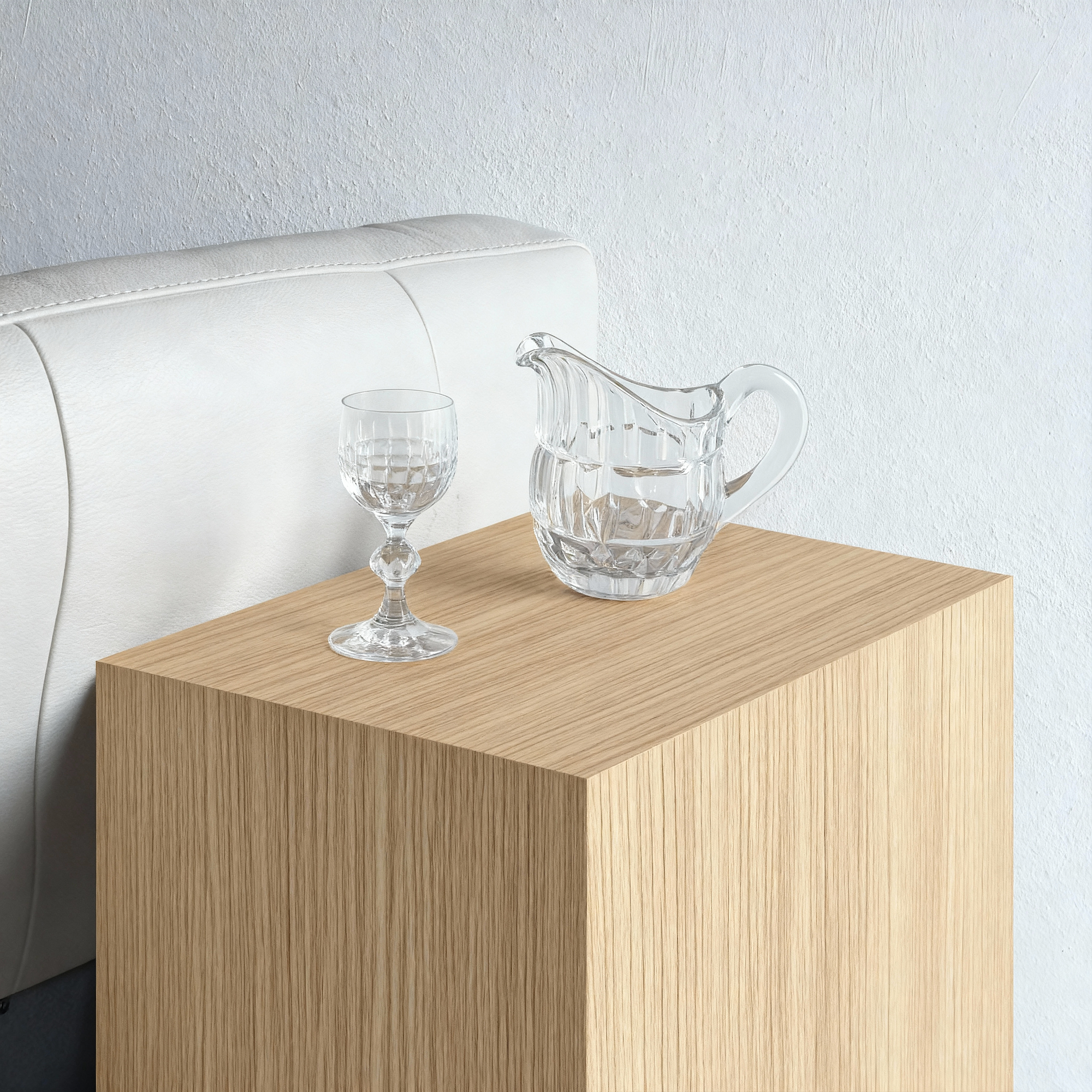 Side table Oak Brown 3