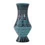 Keramikvase Fat Lava 1960er Jahre 0