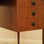 Teak desk 1970s 6