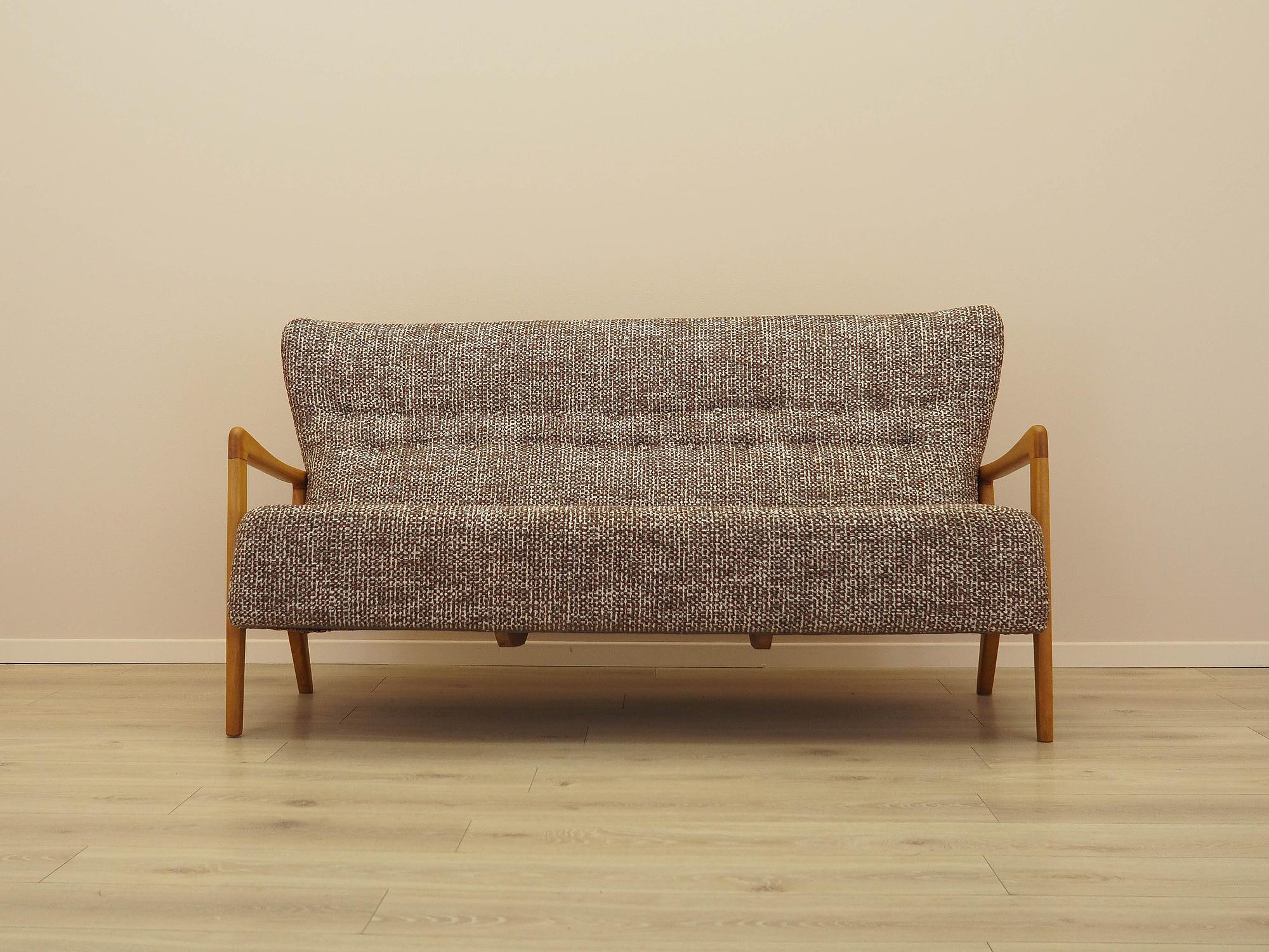 Buche-Sofa 1960er Jahre 1