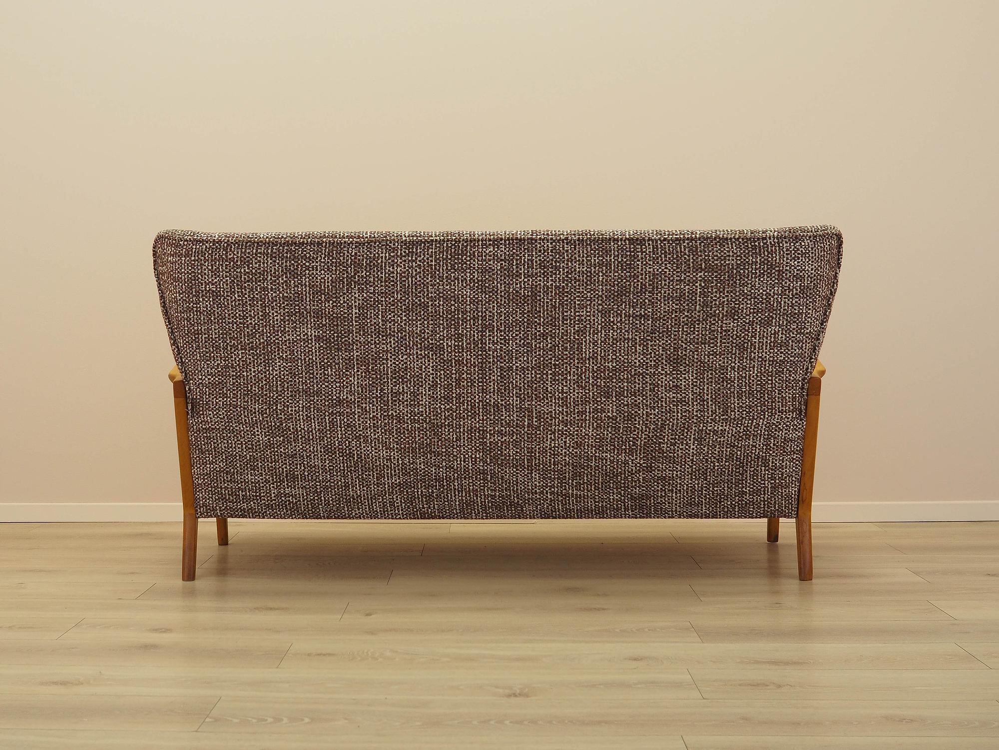 Buche-Sofa 1960er Jahre 5