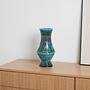 Keramikvase Fat Lava 1960er Jahre 6