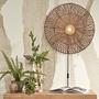 Zanzibar Wandleuchte Rattan Beige 2