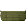 Togo Sofa 3-Seater Cord Coral 2