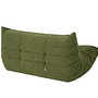 Togo 2-Sitzer Sofa Cord Lodengrün 5