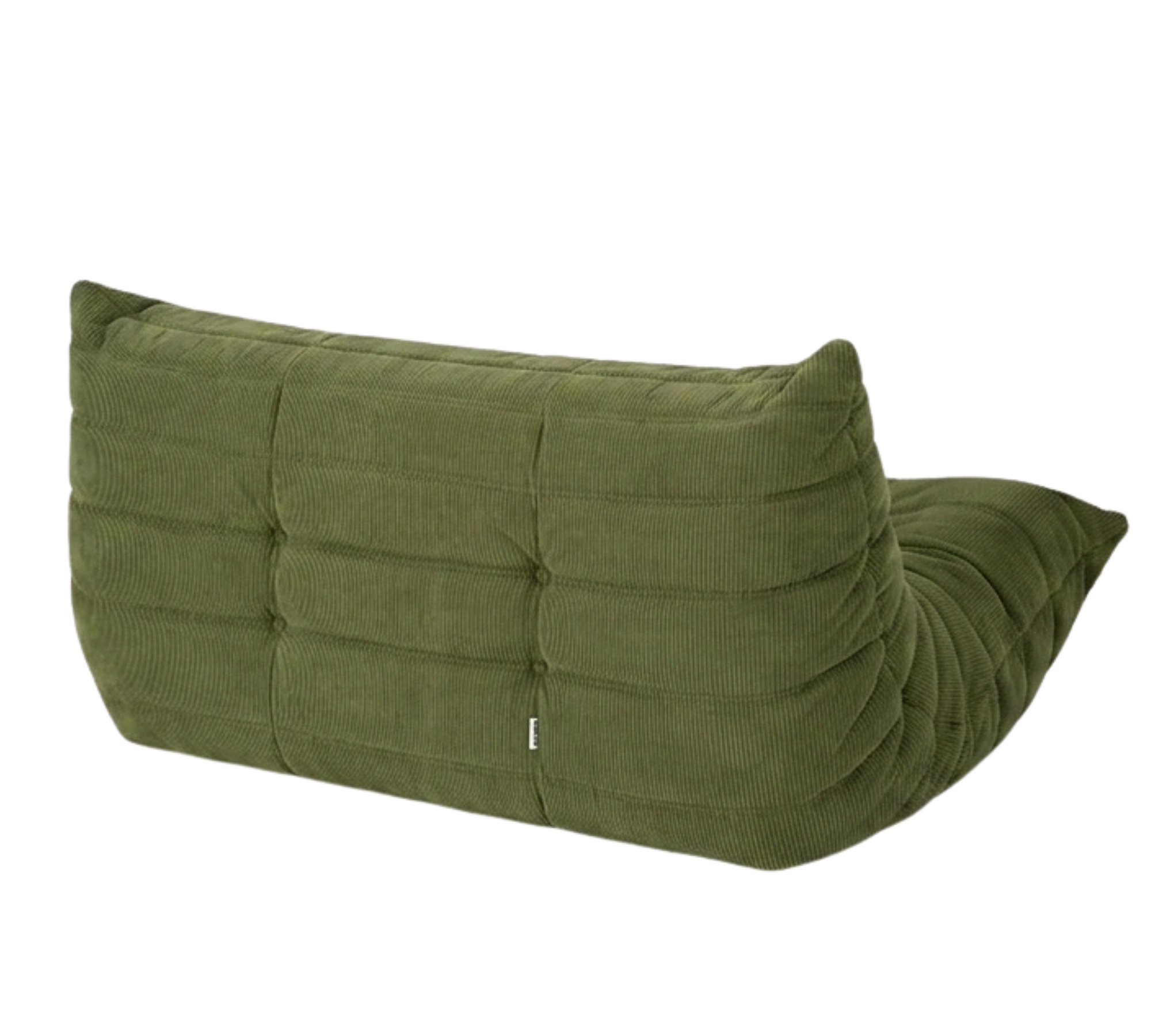 Togo 2-Sitzer Sofa Cord Lodengrün 5