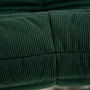 Togo Sofa 3-Sitzer Cord Tannengrün 7