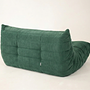 Togo 2-Sitzer Sofa Cord Tannengrün 2