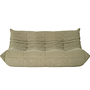 Togo Sofa 3-Sitzer Cord Salbeigrün 1