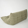 Togo Sofa 3-Sitzer Cord Salbeigrün 5