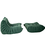 Togo Sessel und Ottoman Set Cord Tannengrün 2
