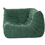 Togo Corner Sofa Corduroy Fir Green 0