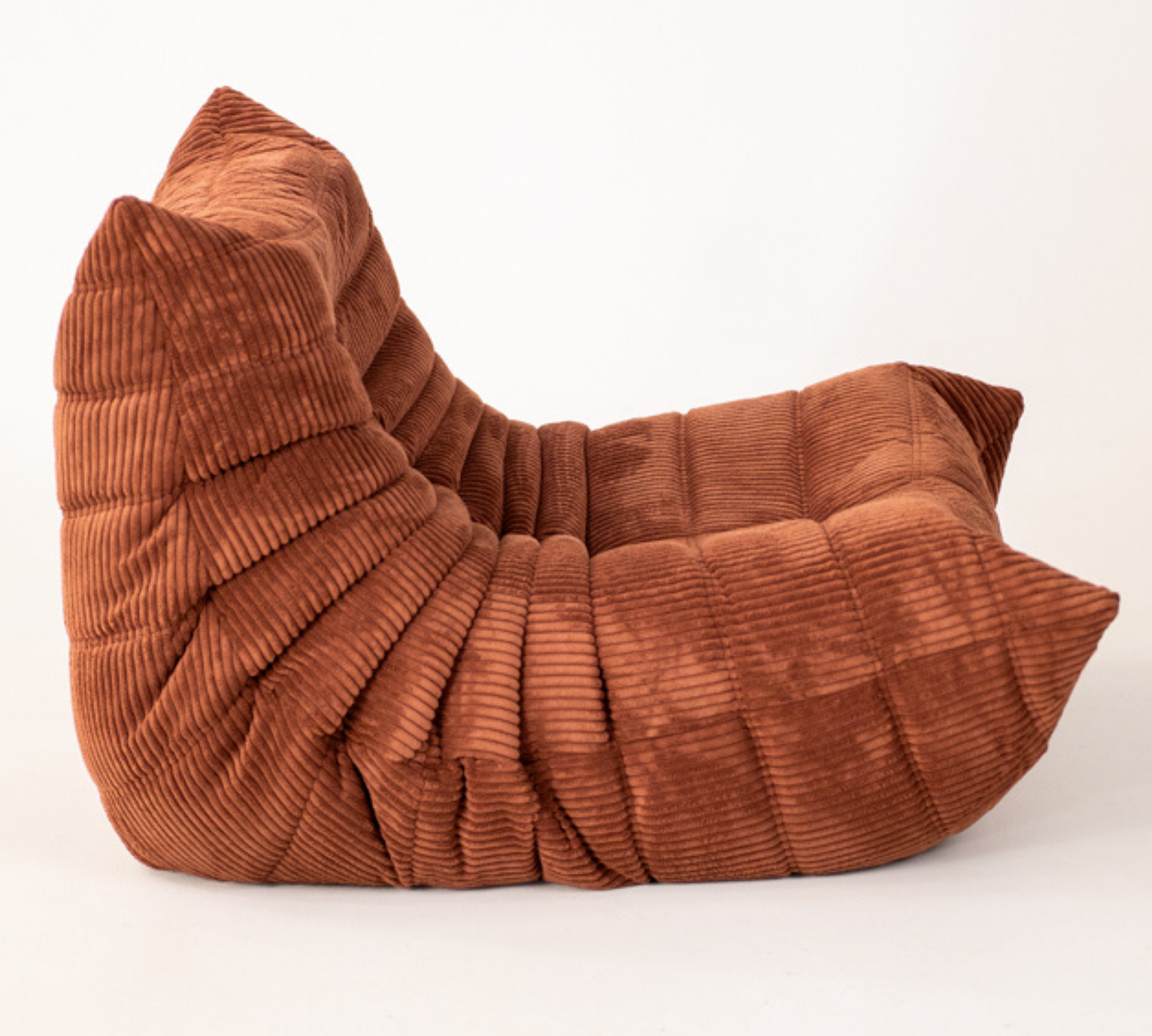 Togo Sessel Cord Umber 1