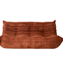 Togo Sofa 3-Seater Cord Coral 0