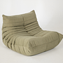 Togo Armchair Cord Beige 0