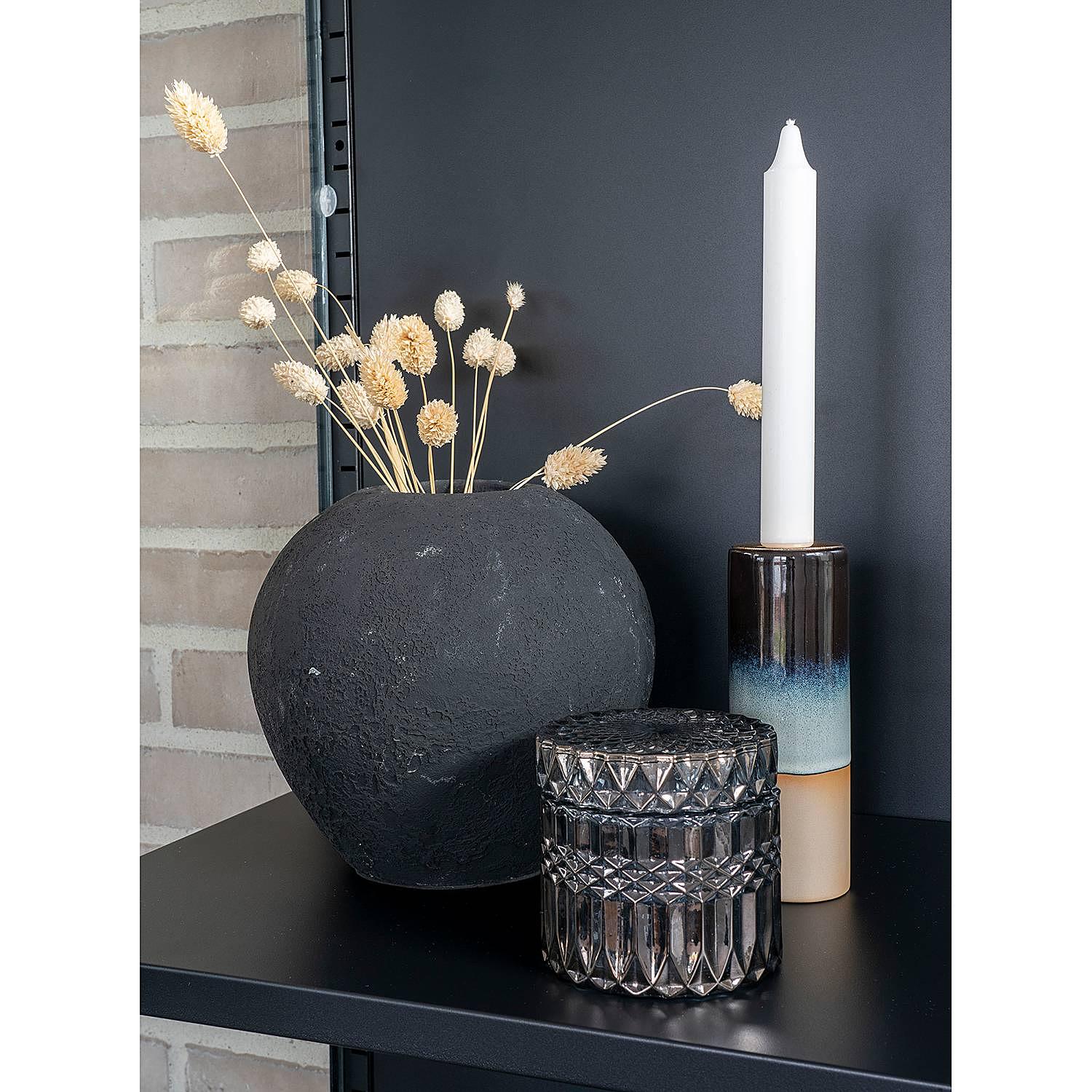 Tealights Banfield Set of 2 Glass Grey 2