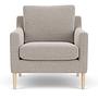 Astha Armchair Agnes Brown 0