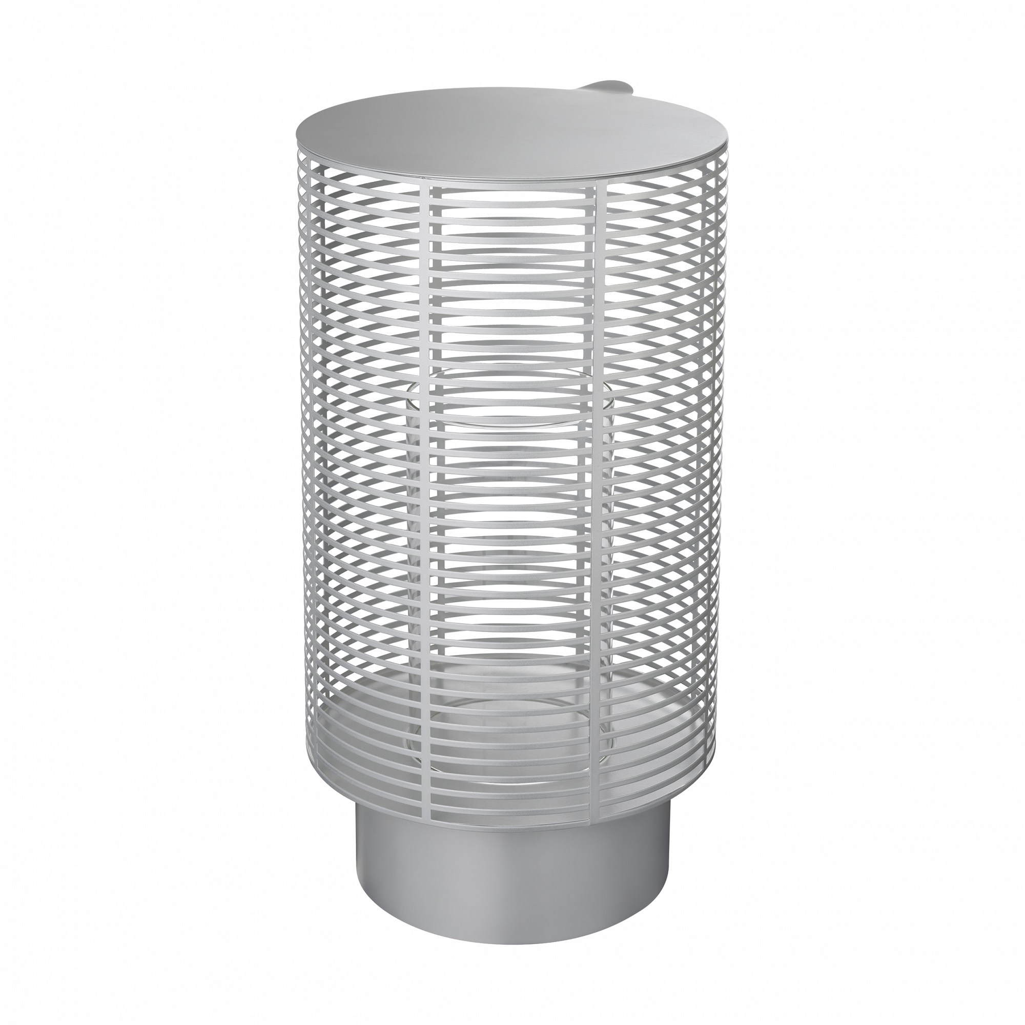 Olea Outdoor Laterne L Silver 66665 1