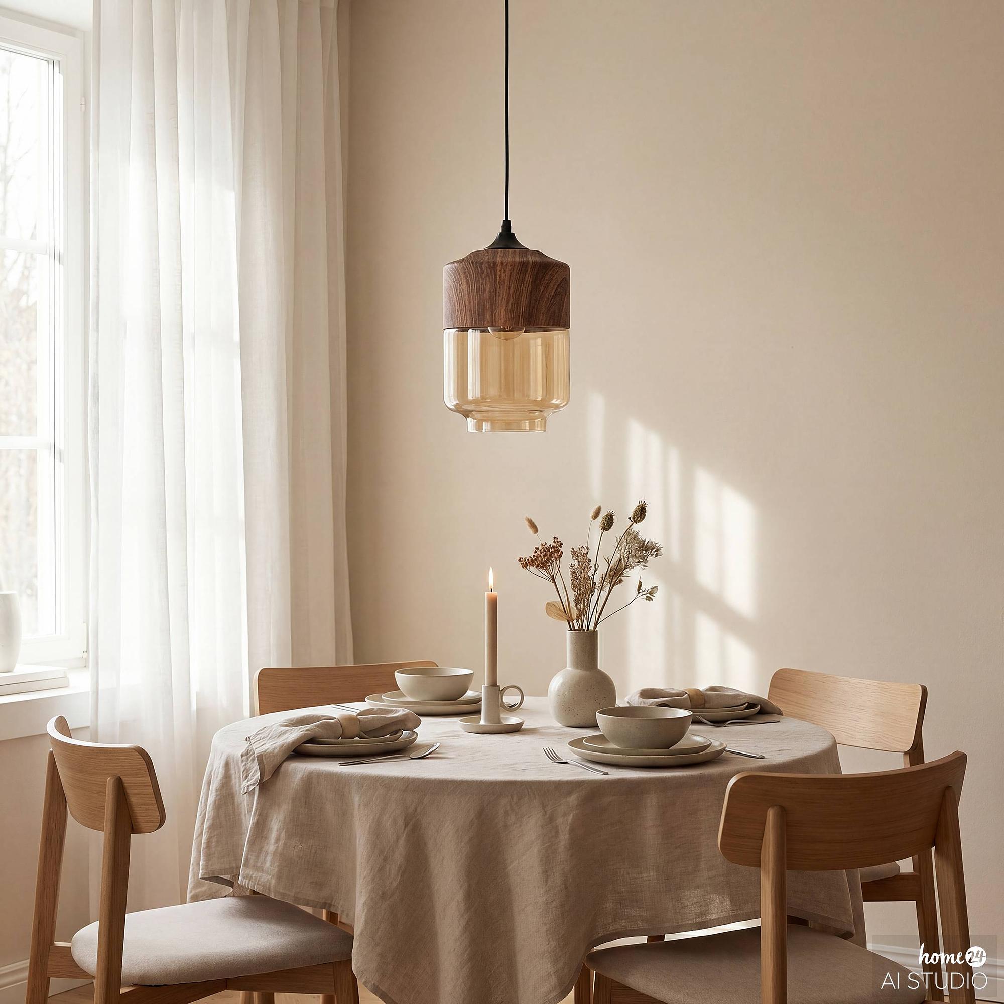 Pendant light Kavon cone shape 1-light colored glass iron 3
