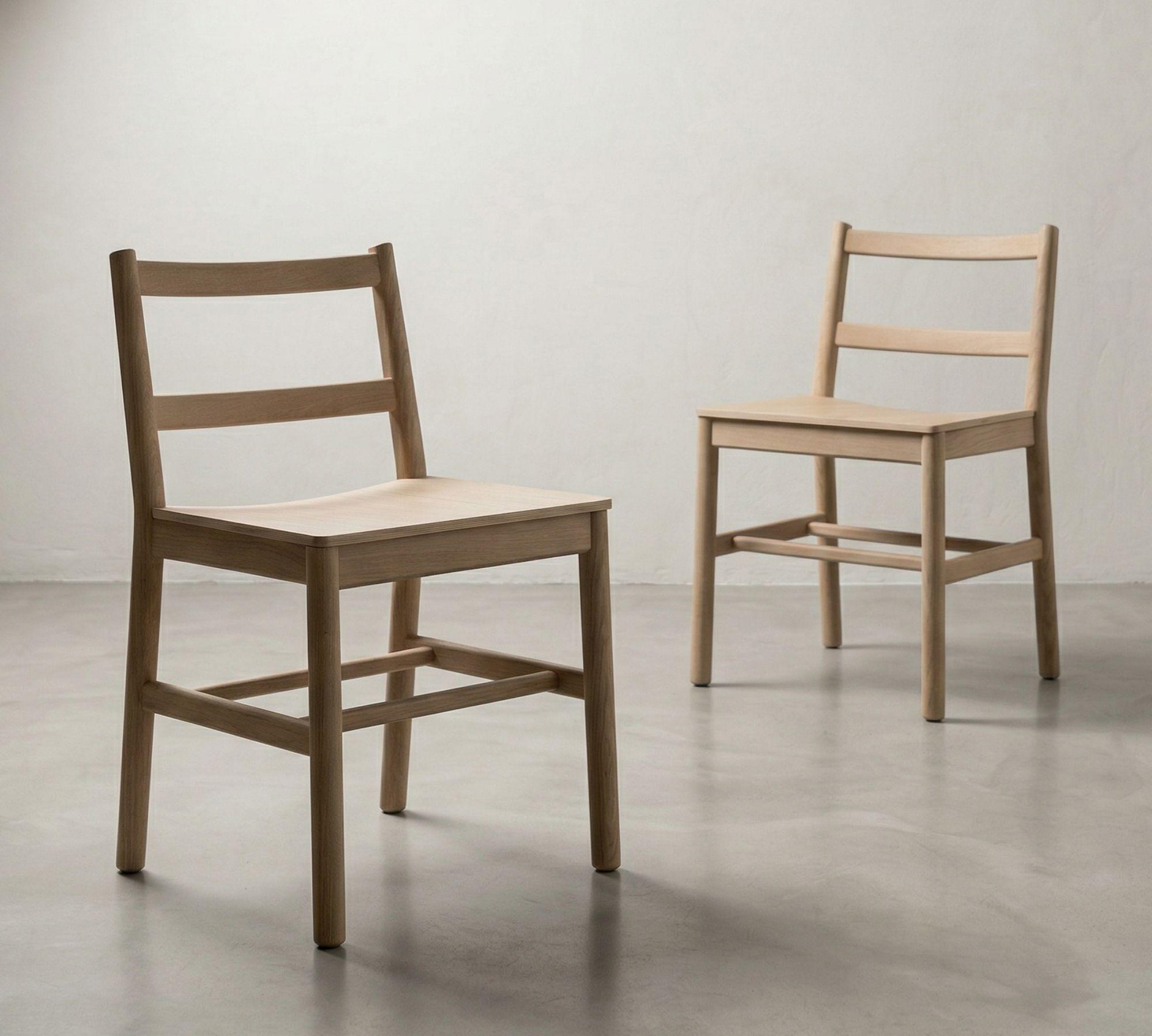 2x Sedia Julie Rovere Naturale 0