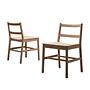 2x Julie Chair Oak Wood Natural 1