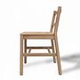 2x Julie Chair Oak Wood Natural 4