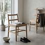 2x Julie Chair Oak Wood Natural 6