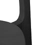 3x Gem Bar Stool Ash Wood Black 5