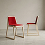 2x Roxanne Chair Beechwood Red 2