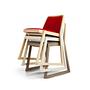 2x Roxanne Stuhl Buchenholz Rot 5