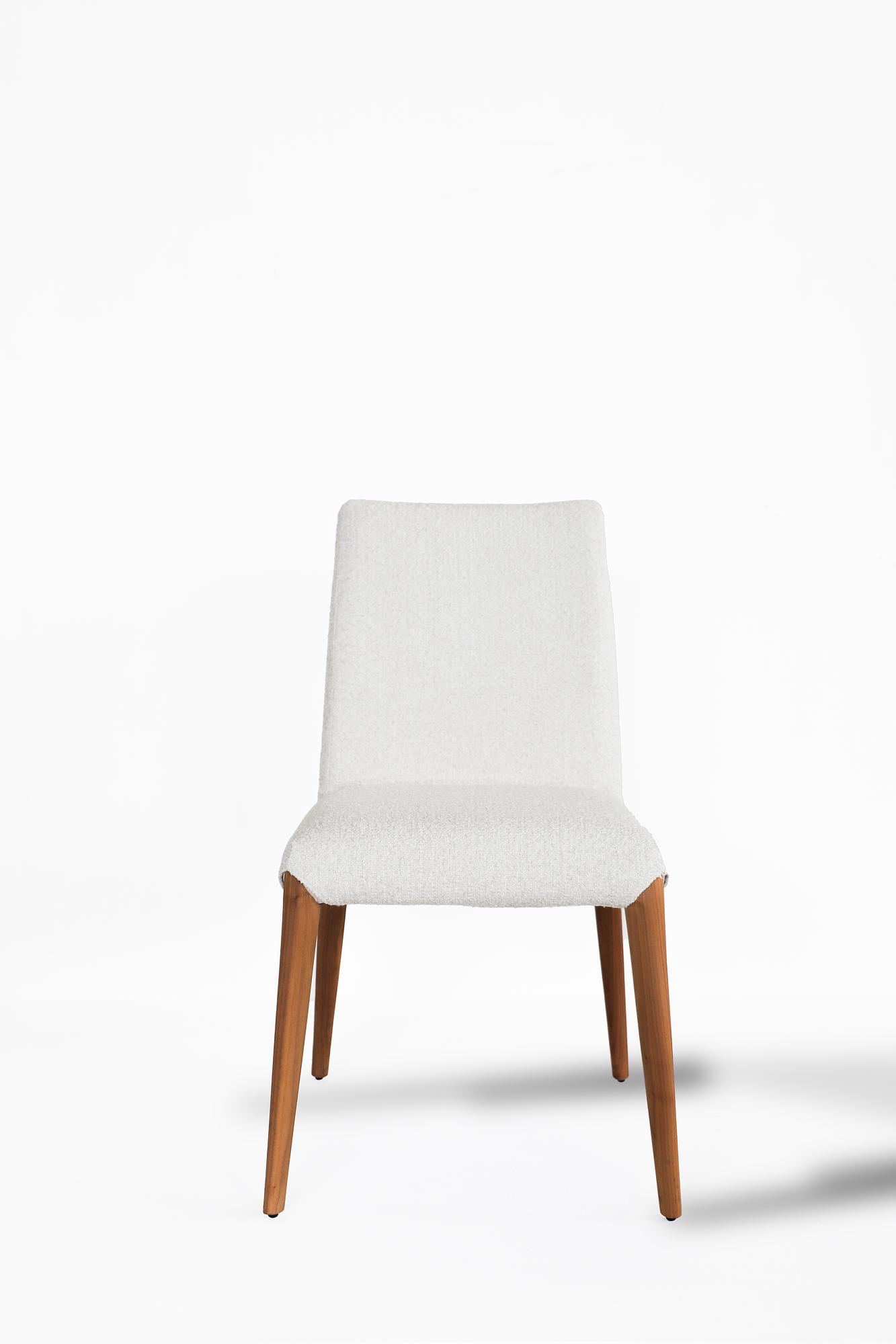 2x Ines Dining chair wood beige 5
