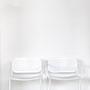 2x Metis Dot Garden Chair White 1