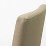 2x Florence Chair Wood Textile Cream 5