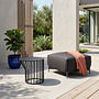 Jump Grey Side Table Metal Grey 0