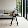 Coffee table ash wood black 0