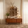 Furniertes Tassenregal SONDEY Tanne 1