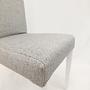 2x Teddy Esszimmerstuhl Holz Grau 6