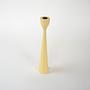 Candlestick 1970s Pastel White 3