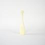 Candlestick 1970s Pastel White 1