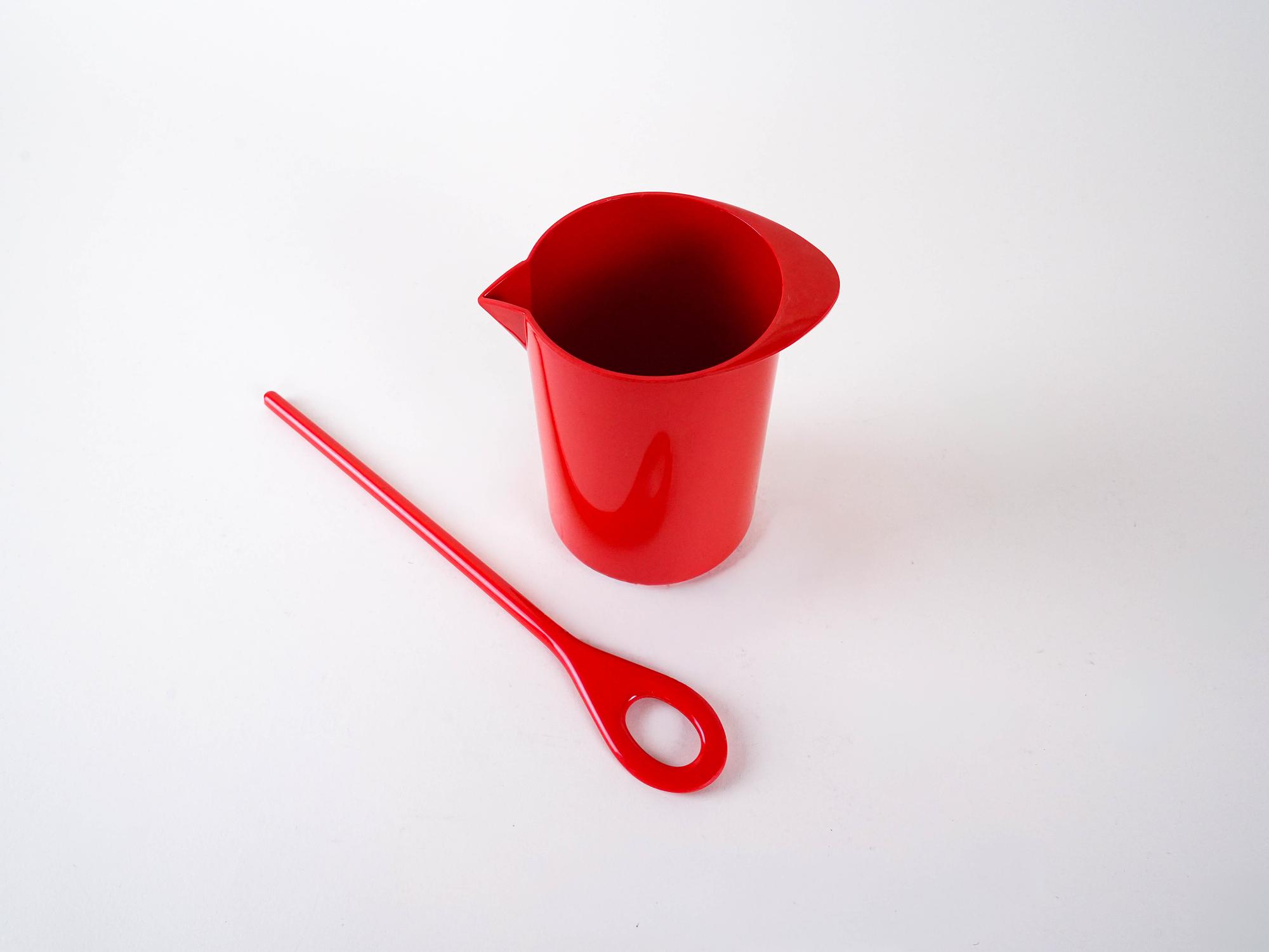 Caraffa anni '60 Rosso 3