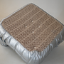 Togo Lounge Set 5-piece Pull-Up Leather Peach Brown 4