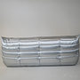 Togo Sofa 3-Sitzer Kunstleder Space Grau 1