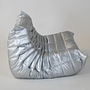 Togo Sofa 2-Sitzer Kunstleder Space Grau 6
