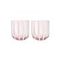 Mizu Glas 2er Set Rosa 0